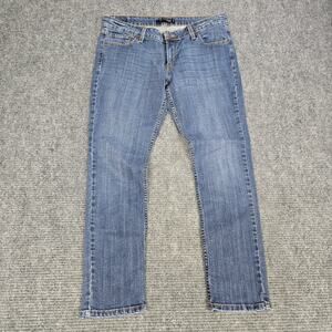 Levi’s 524 Too Superlow Jeans Womens Tag 13 Short Measures 34x29 Low Rise Y2K